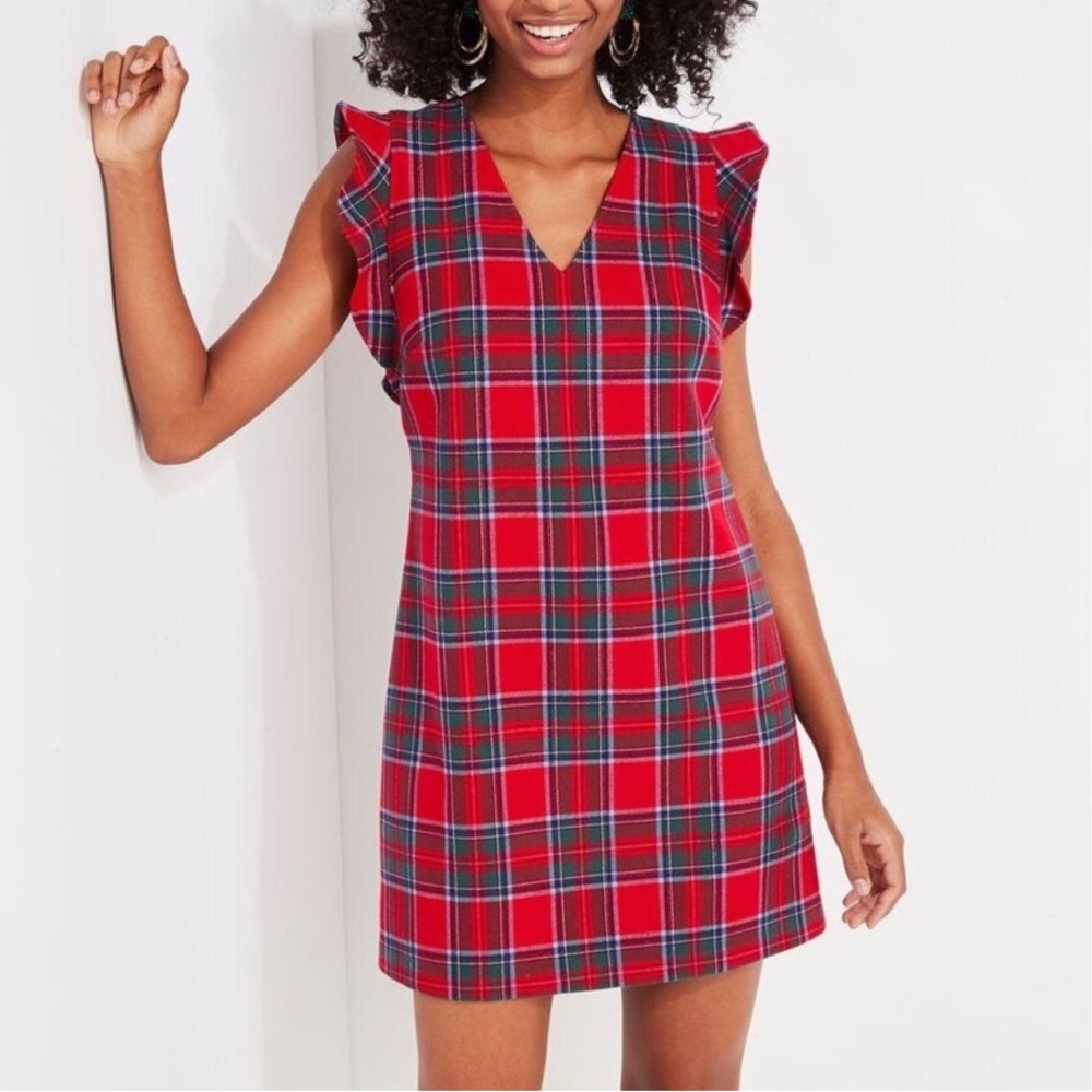 Vineyard Vines holiday red Dress size 10